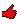 Изображение кулака с большим пальцем вверх (красное)