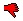 Изображение кулака с большим пальцем вниз (красное)