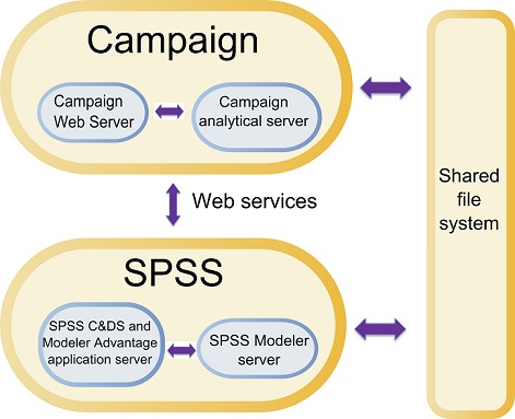 Campaign-SPSS integrated architecture
