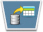 Database and spreadsheet icon
